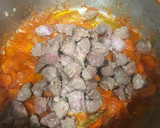 Foto del paso 6 de la receta: Estofado de ternera con patata y alcachofa