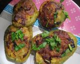 A picture of step 5 of Stuffed capsicum.