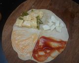 ভেজ র্যাপ (veg wrap recipe in Bengali) রেসিপি ধাপ - 4 ছবি