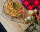 A picture of step 8 of Vegetable oats khirchi.