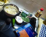 Φωτογραφία βήματος 1 της συνταγής SUSHI "CAKE"
