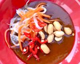 Hình bước làm 5 của món Bò Bía