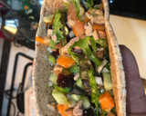Foto del paso 9 de la receta: Barquitas integrales con ensalada y huevo poché en Lékué