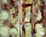 Foto del paso 2 de la receta Paninis de jamón york lomo ibérico y beicon casero y queso de rulo de cabra