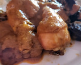 Foto del paso 9 de la receta: Pollo en salsa con ciruelas y champiñones