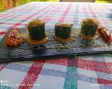 Foto del paso 12 de la receta: Calabacín relleno de gambitas rojas