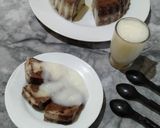 Foto langkah ke 9 dari resep Pudding Zebra Roti Tawar.
