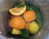 Foto del paso 3 de la receta: Naranjada con limón y hierbabuena 🍊🍋🌿