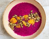 A picture of step 4 of Dragon fruit smoothie.