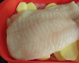 Foto del paso 3 de la receta: Bacalao con patatas y crema de queso al vapor