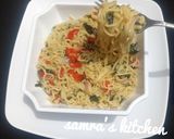 A picture of step 5 of Simple spinach noodle.