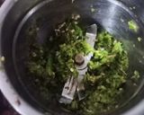 A picture of step 1 of Cheesy Mint wheat flour Paratha.