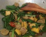 Foto langkah ke 5 dari resep Sawi Hijau Bakso.