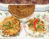 A picture of step 7 of Piyazi omelette💕پیازی آملیٹ💕.