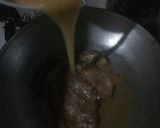 A picture of step 1 of Fried bacon and egg with hot drinking chocolate.