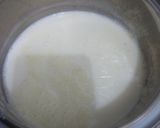 A picture of step 1 of Paneer Custard Kalakand.