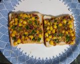 A picture of step 4 of Corn cheese grill sandwich.