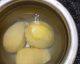 A picture of step 1 of Potato omelet(chilla).