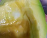 A picture of step 4 of Homemade avocado and coconut Milk ice cream.