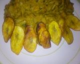 A picture of step 7 of Chakalaka South African food.