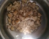 A picture of step 5 of Veg seekh kabab sizzler.