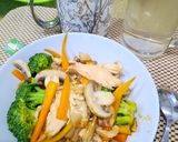 Foto langkah ke 3 dari resep VEGETABLES CHICKEN SAUTEE (DIET)☺👍.
