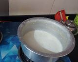 A picture of step 1 of Bread Rasmalai.