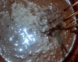 A picture of step 3 of Without oven Double chocolate chip tea cake 🎂.