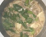 A picture of step 5 of Tofu Dan Dan Soup with Peanut Butter.