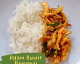 Foto langkah ke 6 dari resep Ayam Suwir Kemangi.