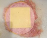 Göngyölt besameles csirke recept fázis 1 fotója