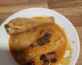 Foto del paso 7 de la receta: Pollo a la naranja con pasas