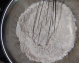 A picture of step 1 of Eggless Almond Pancake.