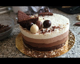 Foto del paso 14 de la receta: Tarta Tres Chocolates