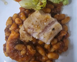 Foto del paso 6 de la receta: Judías, langostinos y merluza