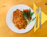 Φωτογραφία βήματος 3 της συνταγής Pizza Pancakes 🍕🥞