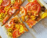 Foto del paso 9 de la receta: Tarta simple de tomate y mostaza