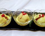 A picture of step 8 of Fruity custard balls.