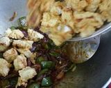 A picture of step 6 of Chilli paneer.