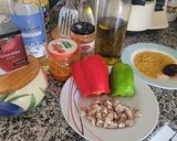 Foto del paso 1 de la receta: Fideos con conejo estofado y cocinados a mi manera, rápidos y económicos