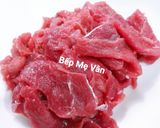 Hình bước làm 1 của món Phở Cuốn Bò Xào