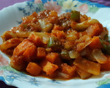 Foto del paso 6 de la receta: Calamares con chorizo picante y verduras