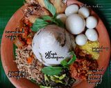 Foto langkah ke 4 dari resep Tumpeng Mini Nasi Bekepor.