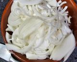 Foto del paso 2 de la receta Albóndigas de berenjena y cebolla caramelizada