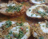 Foto del paso 7 de la receta: Medallones de pavo rellenos y su salsa criolla