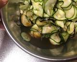 Zucchini Eggplant Cucumber Salad recipe step 3 photo