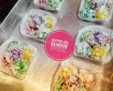 Foto langkah ke 7 dari resep KLEPON UBI RAINBOW SPESIAL,Dinginpun Tetep Empuk.
