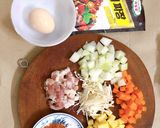 Hình bước làm 1 của món Mỳ tương đen Jajangmyeon kiểu hàn quốc