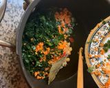 A picture of step 5 of Vegan Chorba with Orzo and Vegetables.