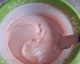 Foto langkah ke 2 dari resep Bolu air *strawberry 1 telur.